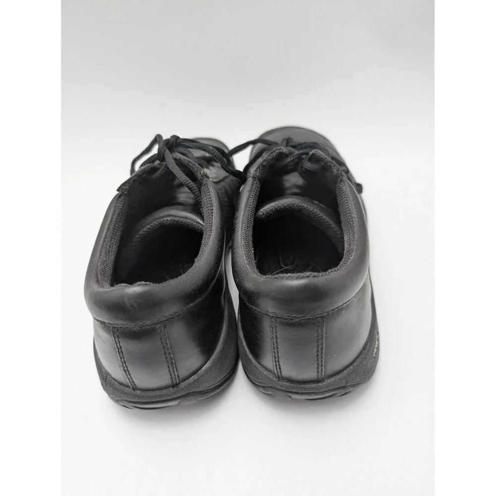 Keen Oxford Shoes Mens 9.5 Black Leather Lace Up  Work Gorpcore Rugged Utility